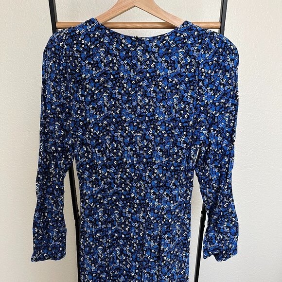 Zara Floral Dress Size M - Picture 7 of 8